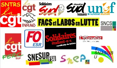 Le projet de loi de programmation de la recherche (LPR) ne répond pas aux revendications des personnels et des étudiant·es, il doit être abandonné !