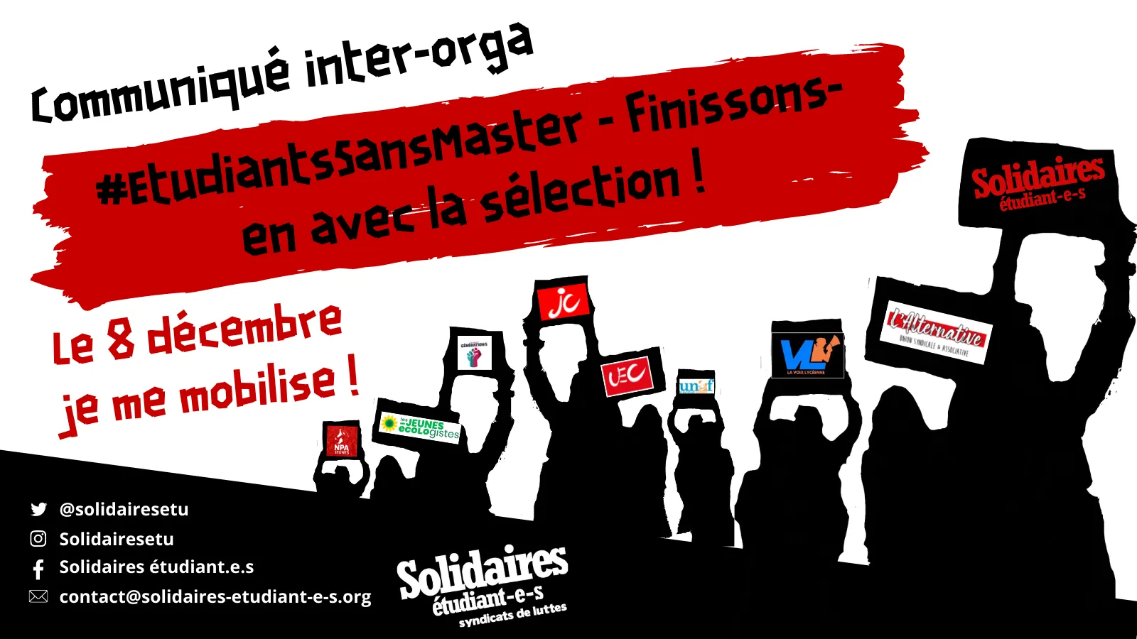 #EtudiantsSansMaster - Finissons-en avec la sélection !