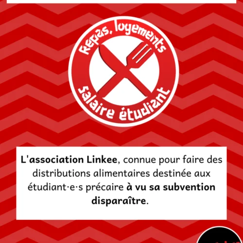 L&rsquo;état affame les étudiant-e-s précaires