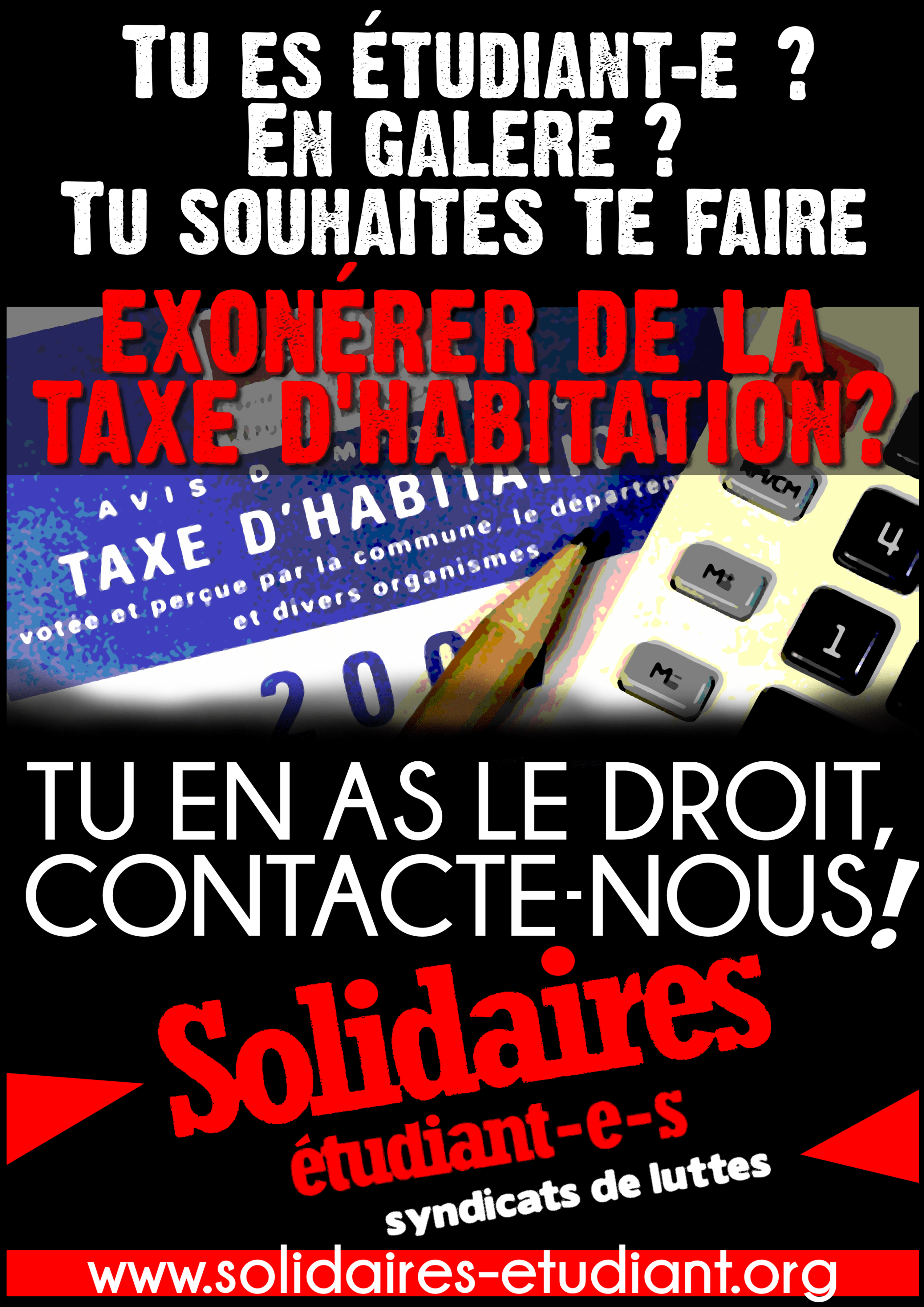 Exoneration taxe d'habitation