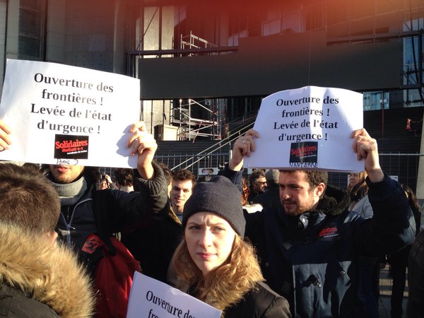 Manifestation de solidarité avec les migrant-e-s et droit de manifester : aucune poursuite pour les manifestant-e-s !