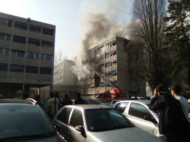 Communiqué : Incendie à la résidence Condillac. L’insalubrité de la résidence en cause : le CROUS est responsable !