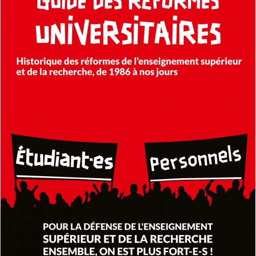 Guide des réformes de l&rsquo;enseignement supérieur et de la recherche