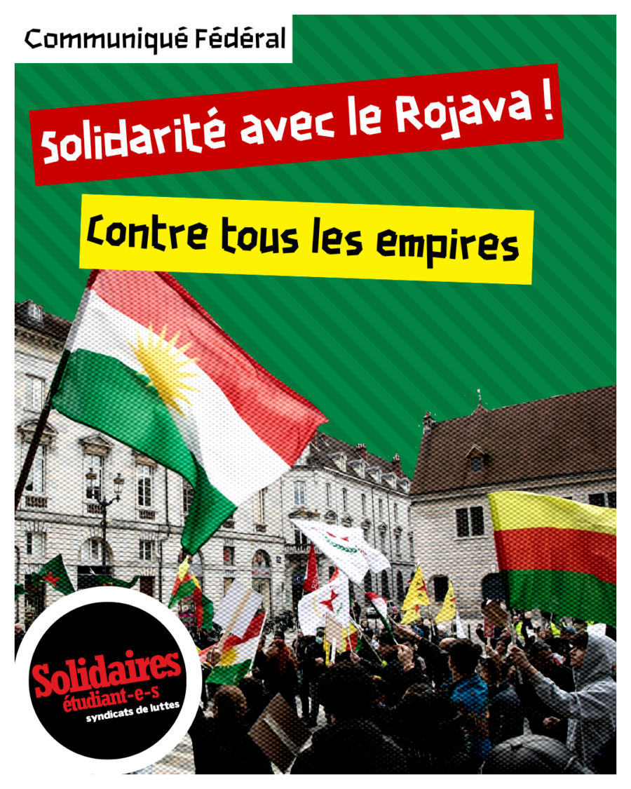 Solidarité avec le Rojava ! Contre tous les empires