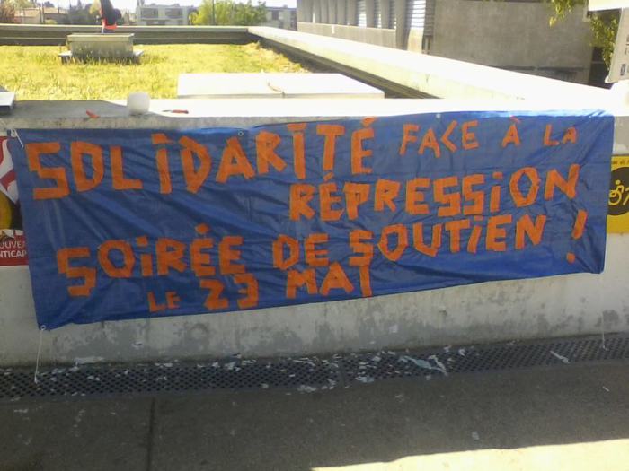 Solidarité avec les étudiant-e-s de Lyon II condamné-e-s