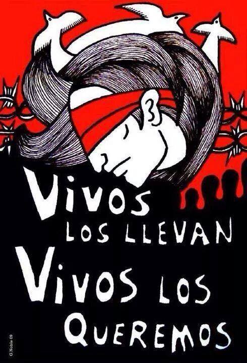 Un an après la disparition de 43 étudiants d’Ayotzinapa au Mexique : justice et vérité !